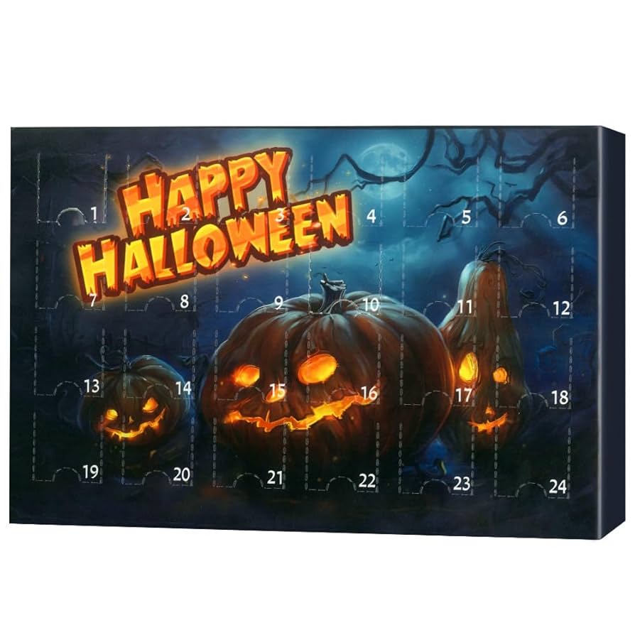 おくらいりHALLOWEEN2024 Amazon.com: Halloween Advent Calendar 2025, 24 Day Countdown